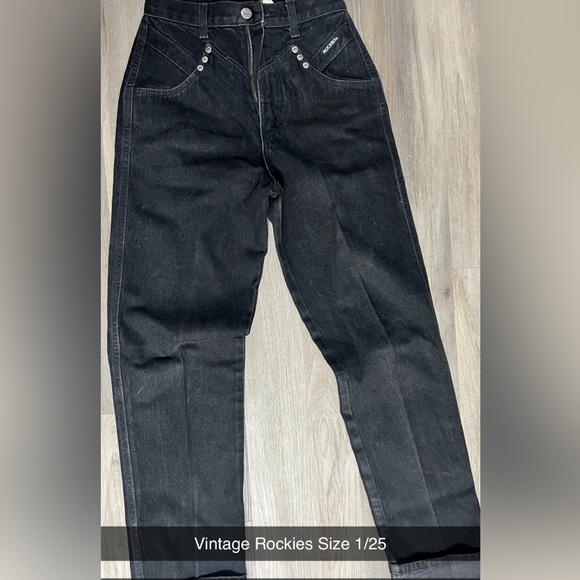 Vintage Rockies jeans size 1/25 - Picture 1 of 1